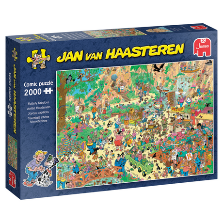 Puzzle Jumbo Jan van Haasteren - Allegri svolazzanti - 2000 pezzi.