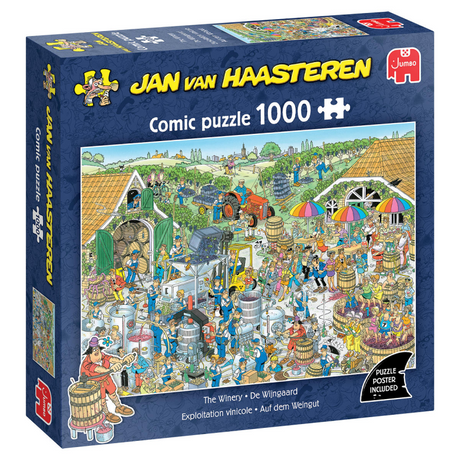 Puzzle Jumbo Jan van Haasteren - La cantina, 1000 pezzi.