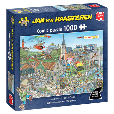 Puzzle Jumbo Jan van Haasteren Texel 1000 pezzi