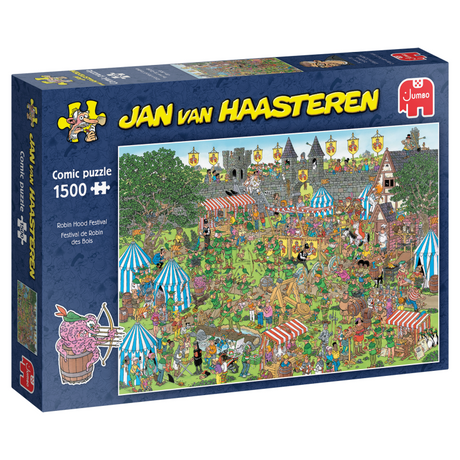 Puzzle Jumbo Jan van Haasteren Robin Hood Festival 1500 pezzi
