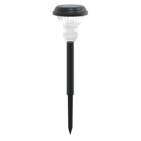 Vidaxx illuminazione per vialetti da giardino 12 pezzi solare con picchetti da terra bianchi