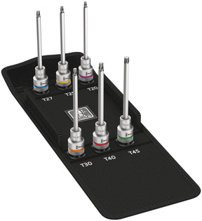 Wera 8767 hmc hf 2 set di bussole zyklop torx®, con funzione di ritegno, 6 pezzi - 1 pezzo(i) - 05004211001