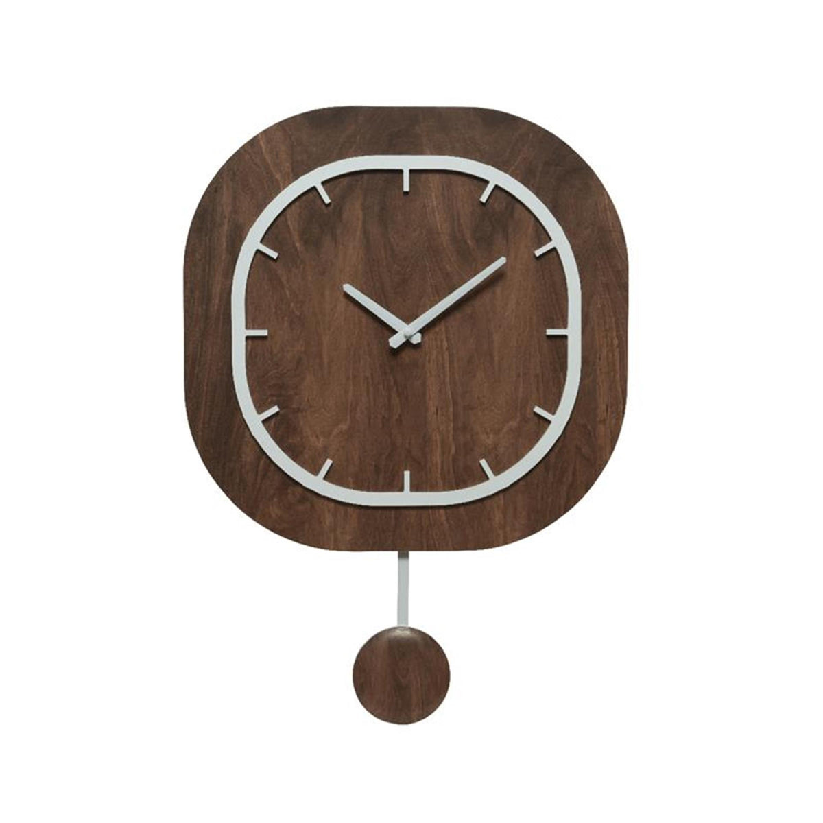 Orologio Decoris mdf l40-h56cm marrone