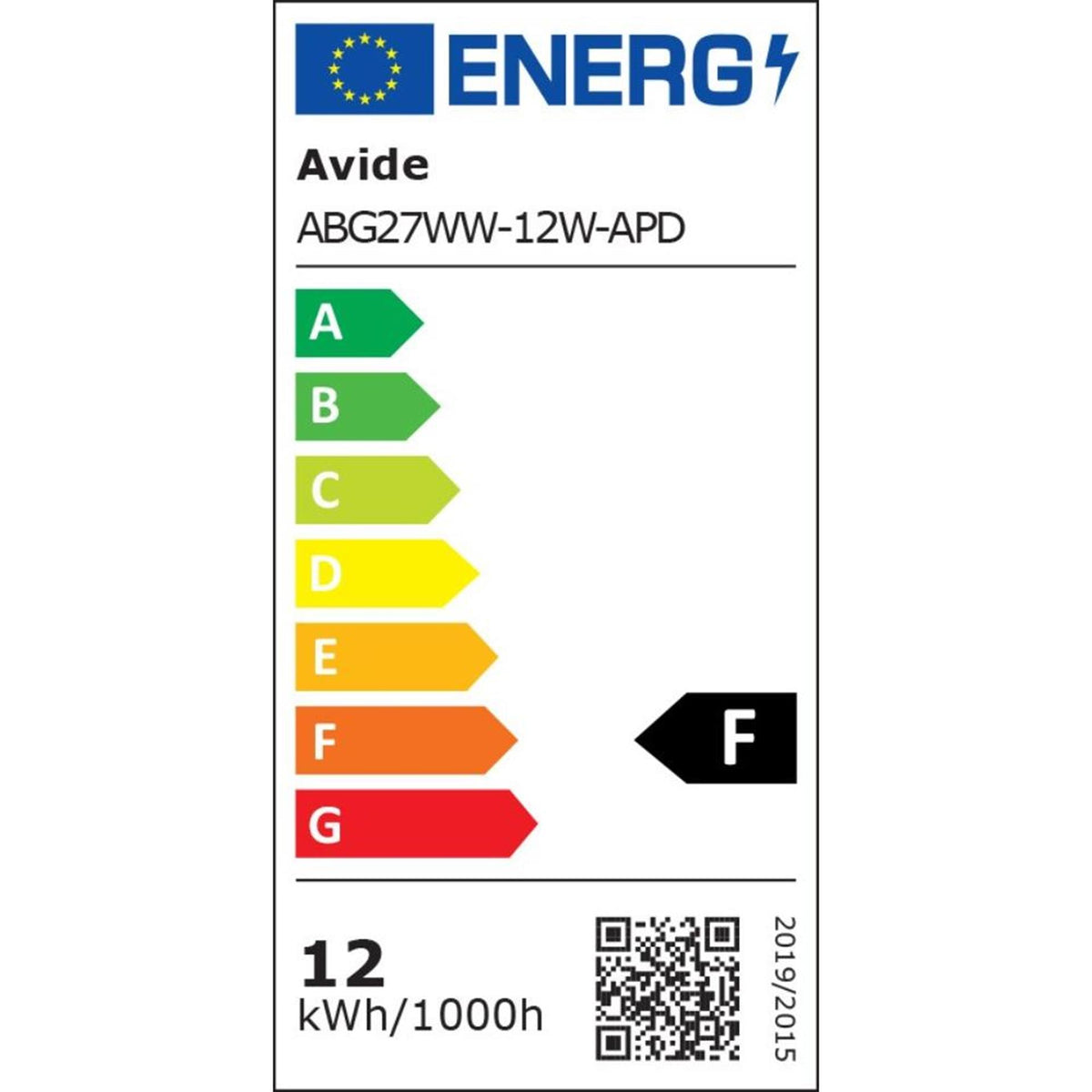Lampada LED Avide E27 12W 3000K WW dimmerabile