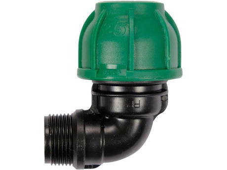 Flo pijp knie pe 90st. gz 25mm x 3 4`` voor waterinstallaties