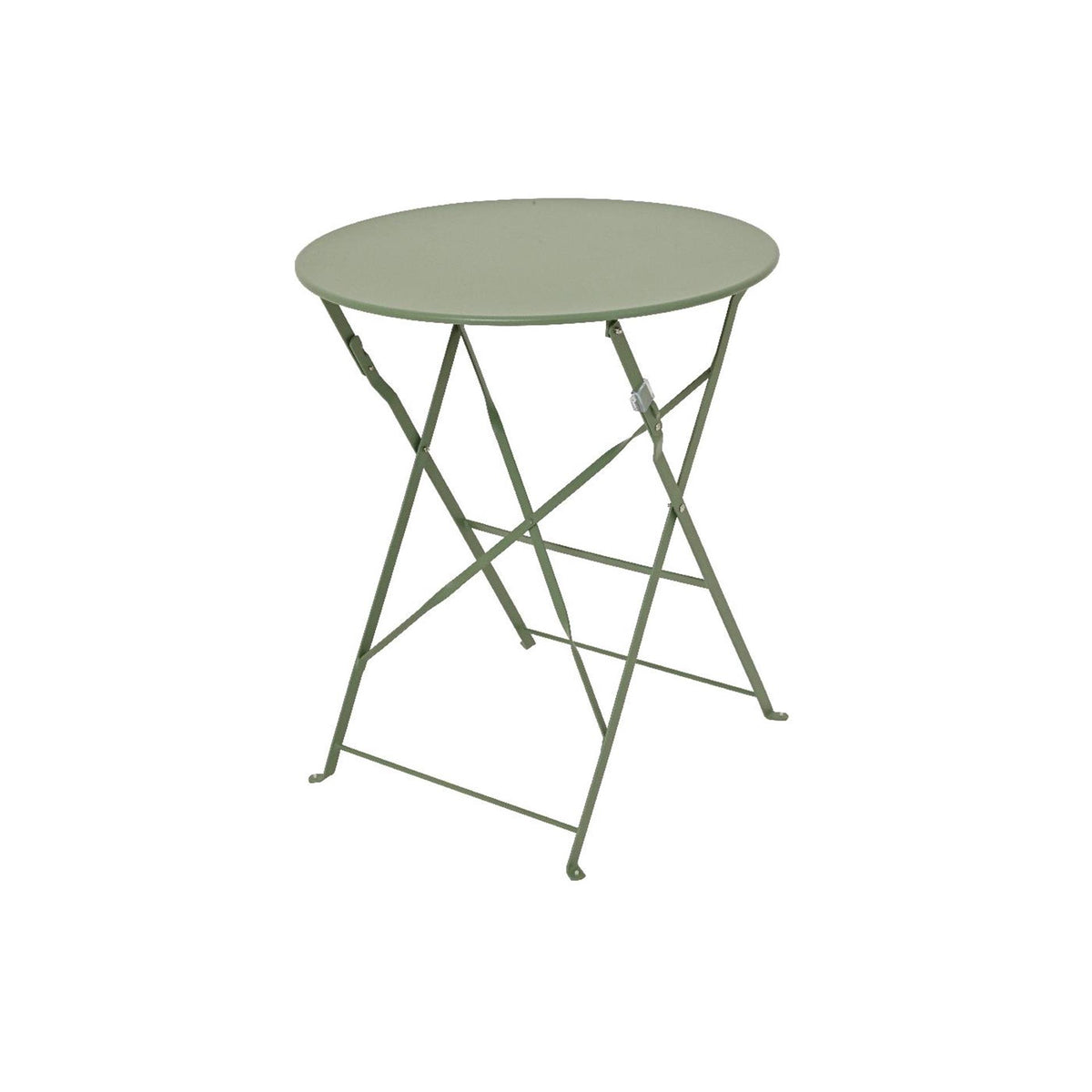 Set bistrot Decoris helsingborg acciaio da esterno verde ø60xh71cm