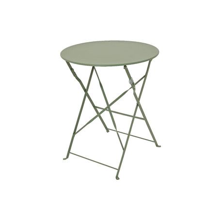 Set bistrot Decoris helsingborg acciaio da esterno verde ø60xh71cm