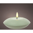 Candela da esterno Decoris LED in ferro ã˜12x6,5cm verde