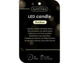 Candela da esterno Decoris LED in ferro ã˜12x6,5cm verde