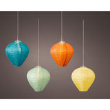 Lanterna solare Lumineo nylon ø30x28cm