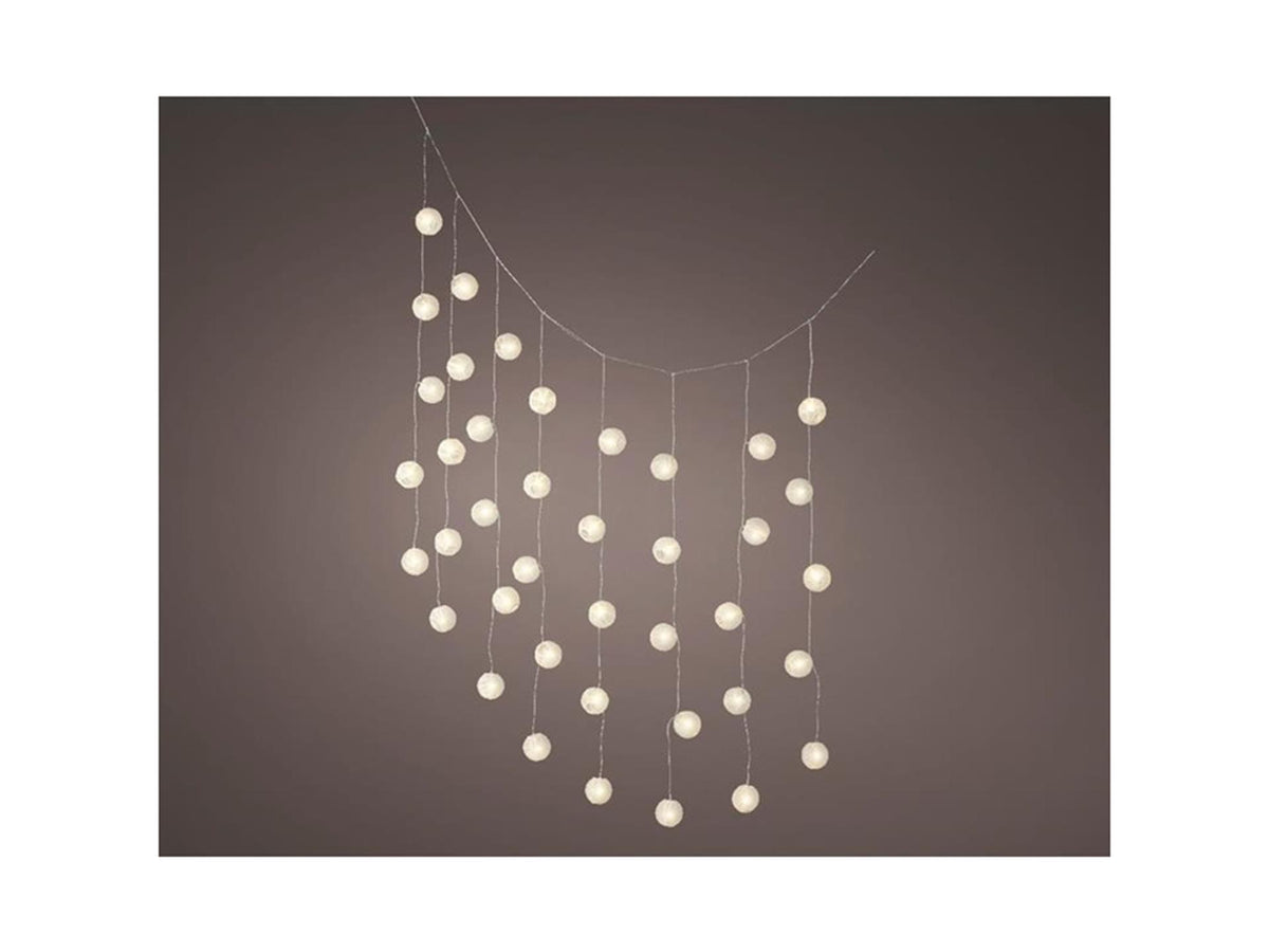 Lumineo LED ombrellone per feste da esterno l120 cm
