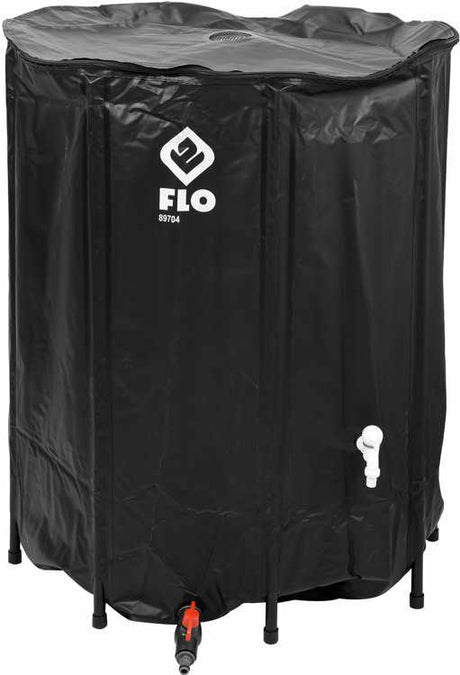 Flo -botte antipioggia-pieghevole-500-l-nero