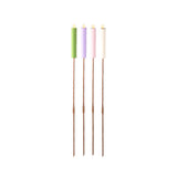 Lumineo torcia solare in plastica dia4-h90cm disponibile in 4 diversi colori