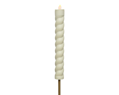 Lumineo torcia solare in plastica dia4-h90cm