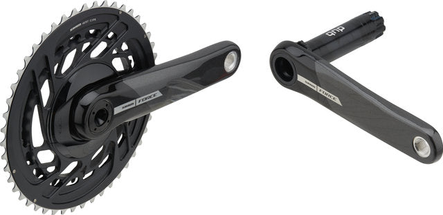 Guarnitura in carbonio Sram force d2 dub dm 2x12 velocità