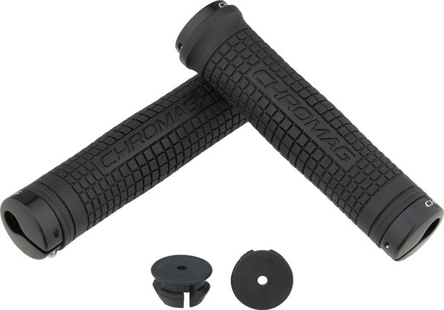 Blocco Chromag Squarewave XL sulle manopole del manubrio