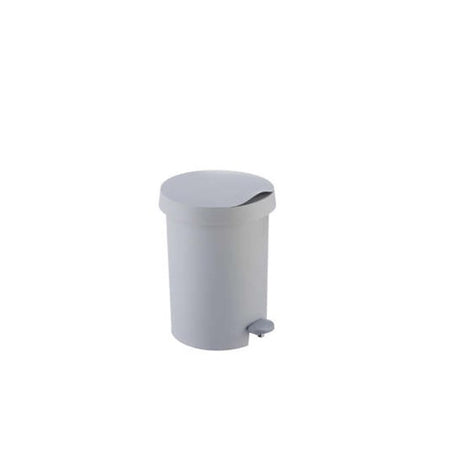 Cestino Sunware zodiac con pedale 5 litri grigio diametro 20,5x28,5 cm