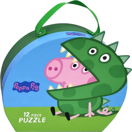 Barbo Toys Peppa Pig - Puzzle da Pavimento in Valigetta - 12 Pezzi
