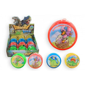 Yo-yo con plastica con stampa dinosauro
