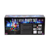 È ora di festeggiare! set da 3 mini discoteca per feste