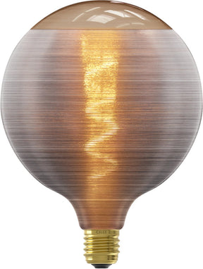Lampada LED serie Calex Silk - G125 - grigio - E27 - 4W - dimmerabile