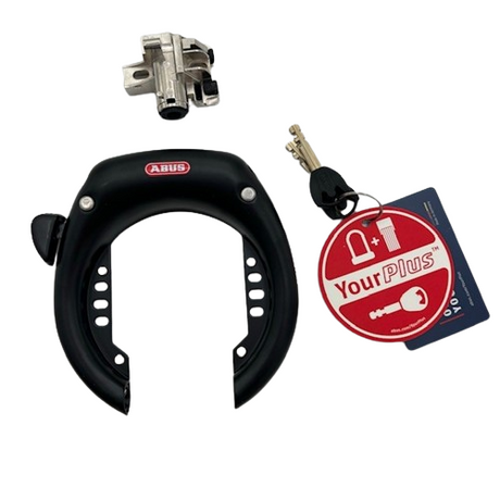 Lucchetto Abus 5750l nr bk perdere bosch downtube 2 (imballo da officina).
