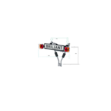 Portabiciclette Pro User Pro User - Brillante - 2 Biciclette