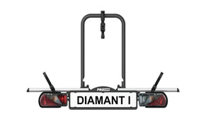 Portabici Pro-User Pro User Diamond 1 - Portabiciclette - Alluminio Nero
