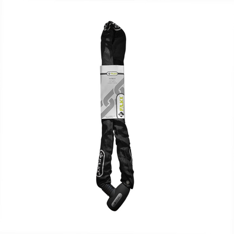 Lucchetto a catena Falkx Patriot 8,5x1200mm nero. copertura in nylon