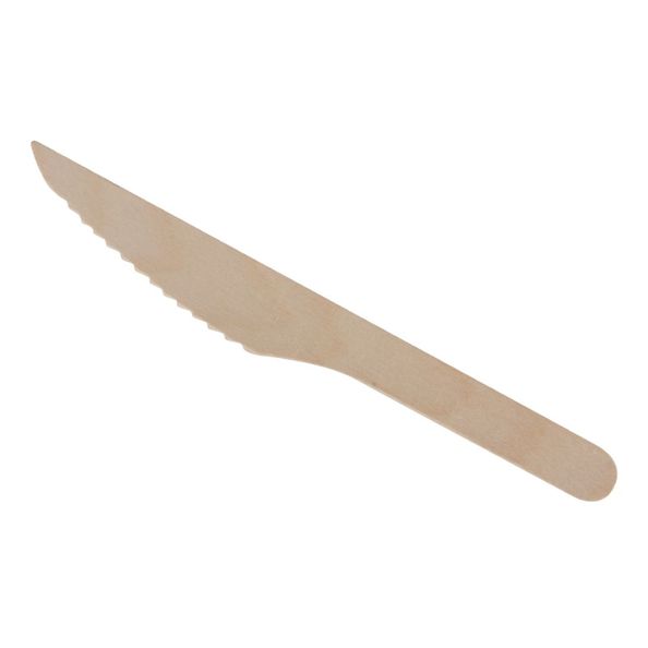 Coltello legno 16,5 cm (250 pezzi)