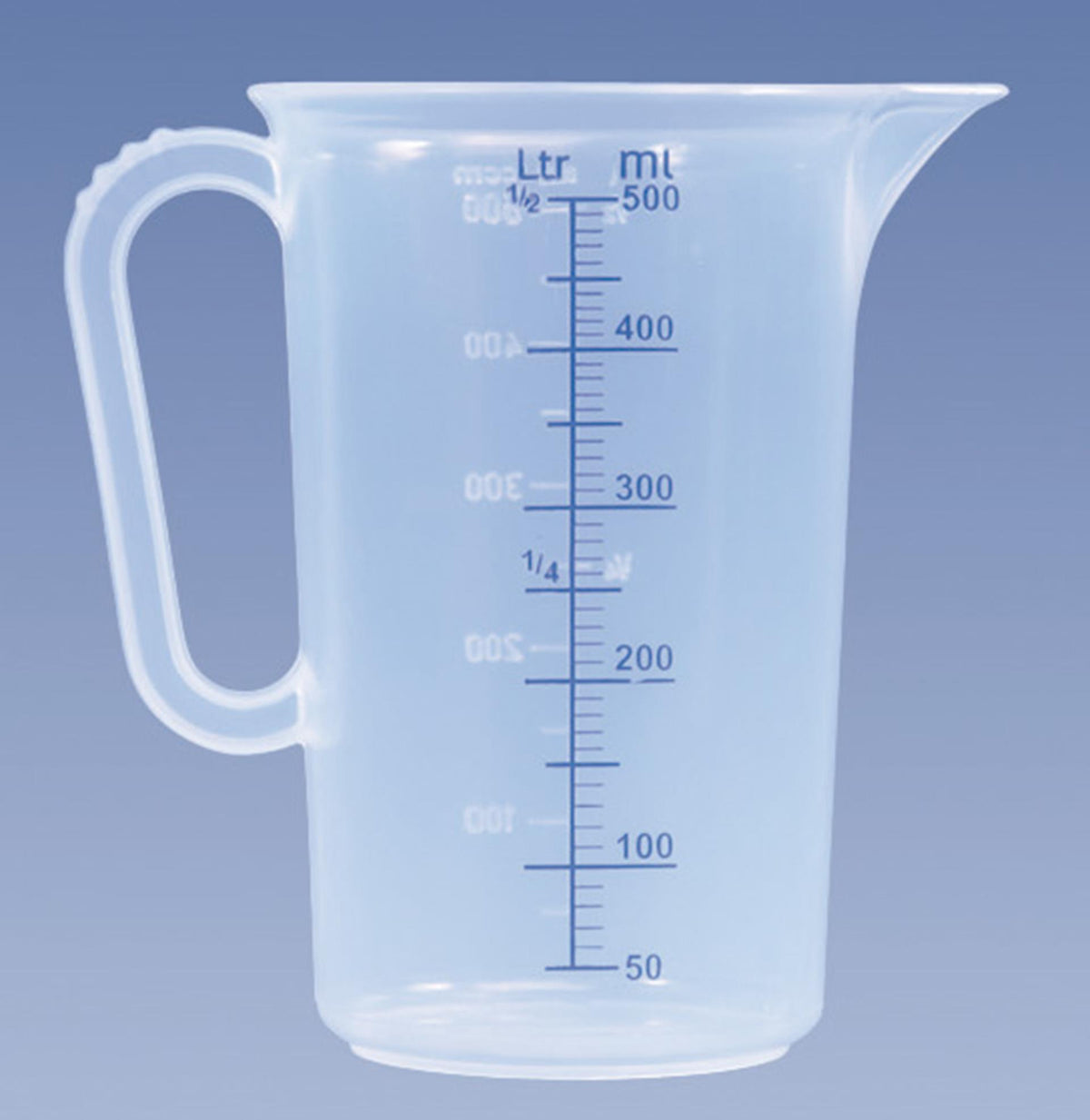 Misurino Hünersdorff da 0,5 litri, misurino in pp in plastica da 0,5 litri