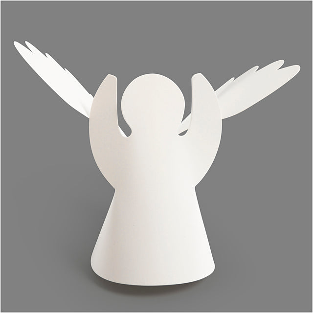 Azienda creativa https: www.cchobby.nl wrap-around-engelen-h-10-5-cm-d-7-cm-230-gr-white-25-piece-1-box