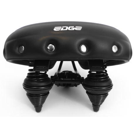 Edge Bicycle Saddle Urban XL Wave - Nero