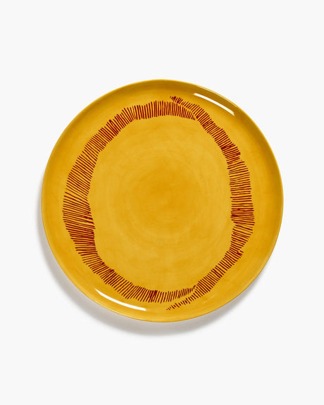 Serax - festa ottolenghi - ciotola da portata - giallo rosso - 35 ø