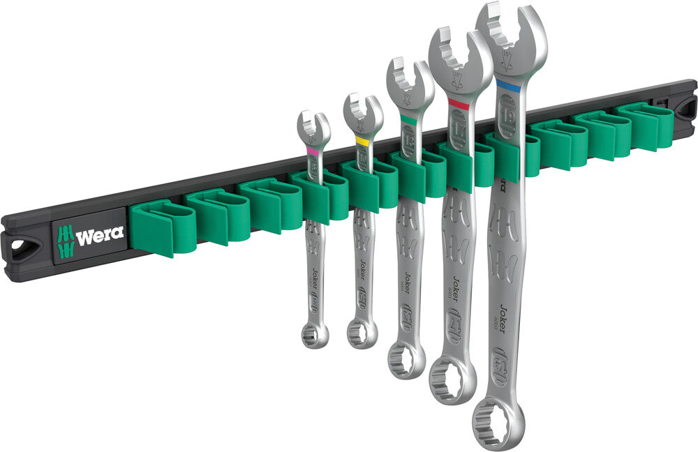 Wera 9641 banda magnetica 6003 joker 2 set di chiavi combinate, 5 pezzi - 05020234001