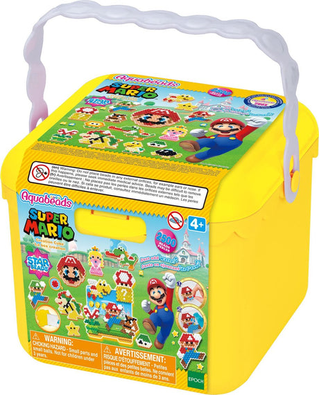 Scatola Aquabeads Super Mario - set completo di 2500 perline
