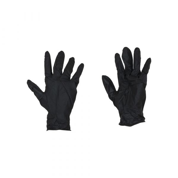 Guanto monouso Ac nitrile nero xl