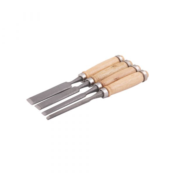 Set di achisel in legno a 4 pezzi