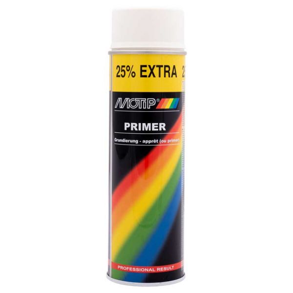 Primer Motip bianco, barattolo da 500 ml.