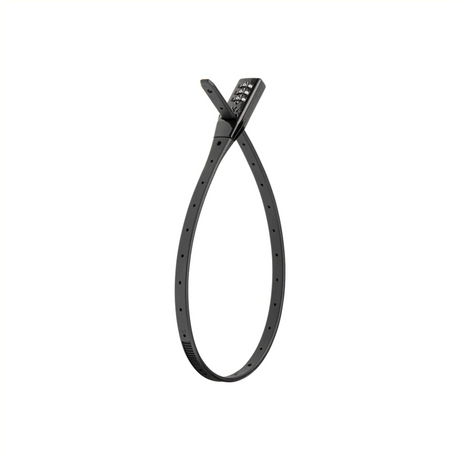Lucchetto con cerniera Axa 53 cm 10 mm - nero