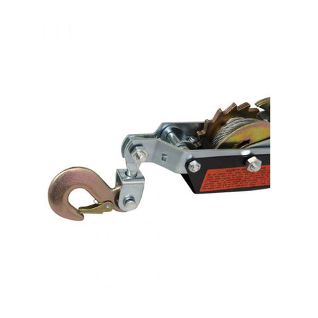 Paranco manuale Topgear da 2 tonnellate, cavo in acciaio