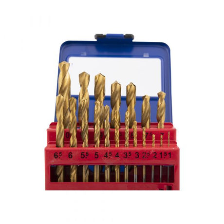 Set punte Topgear da 19 pezzi, metallo hss