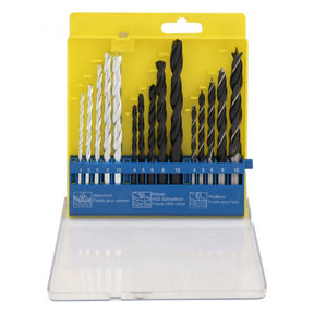 Set da trapano a 15 pezzi, combinazione