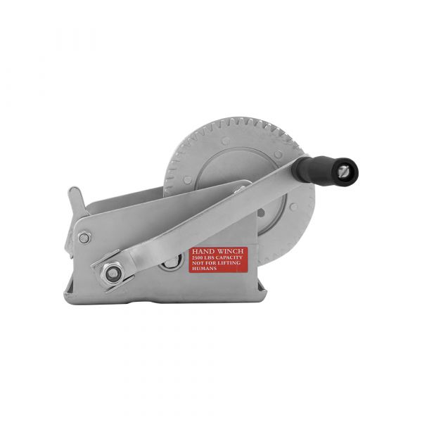 Verricello manuale Trailergear 1200 chili, senza cavo