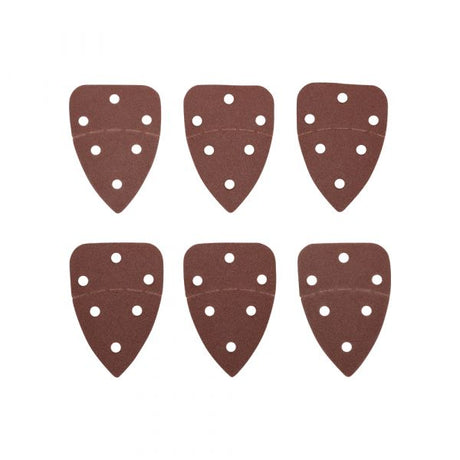 Foglio abrasivo 6 parti 98x139mm k80