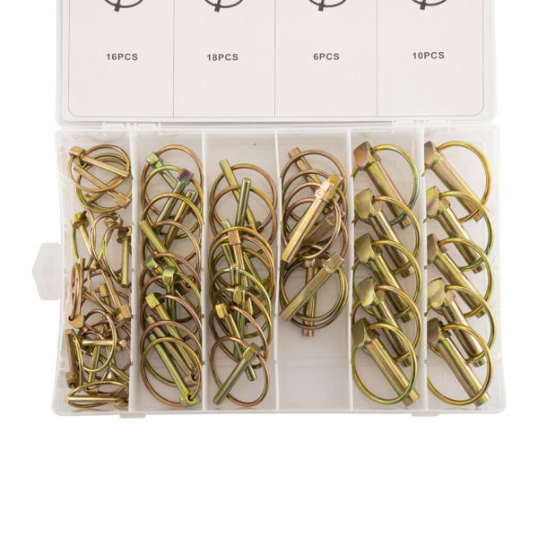 Assortimento perni di bloccaggio Topgear 50 pezzi