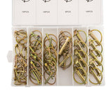 Assortimento perni di bloccaggio Topgear 50 pezzi