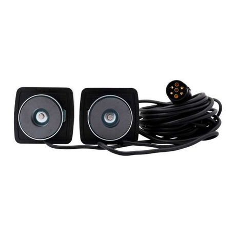 Set di illuminazione trailerger 12 MTR 7-Polig + magnete