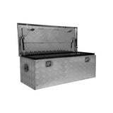 Box in alluminio 1050x450x400 mm.