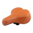 Sella per bicicletta comfort marrone